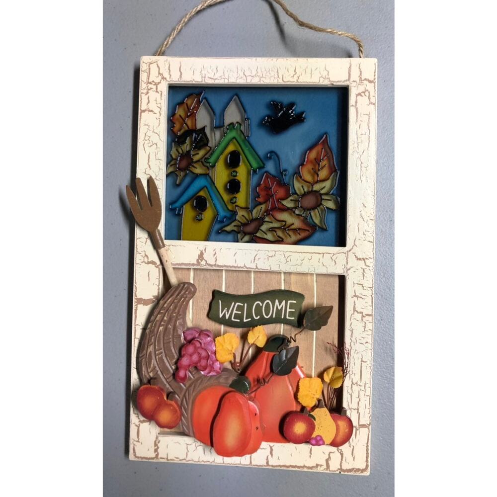 NWOT Fall Welcome Plaque